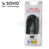 Savio Kabelis HDMI (M) v2.0, 3m, miedź, juoda, auksinė antgaliai, ethernet/3D, CL-96