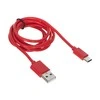 IBOX IKUMTCR I-BOX USB TYPE-C CABLE 2A Raudonas 1m