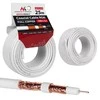 MACLEAN MCTV-470 Maclean MCTV-470 kabelis, vėliavėlės kabelis RG6 25M 1.02CU+4.8FPE+CU/P+32*0.12CU+6.8PVC