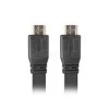 LANBERG CA-HDMI-21CU-0030-BK laidas HDMI M/M V2.0 3M Juodas Butas