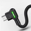 Mcdodo CA-5280 LED USB į mikro USB laidas, 1.2 m (juodas)