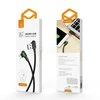 Mcdodo CA-5280 LED USB į mikro USB laidas, 1.2 m (juodas)