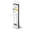 USB Kabelis - Savio CL-124 Micro USB 2.0 2m Baltas