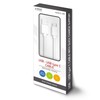 USB Kabelis - SAVIO USB Type C 5A 1m 480 Mbit/s Baltas