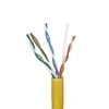 ALANTEC U/UTP kabelis kat.5e PVC 4x2x26/7AWG 100m geltonas