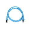 Extralink Kat.6A S/FTP 1m | LAN Patchcord | Varinė vytos poros, 10Gbps
