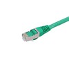 Extralink LAN tinklo kabelis Patchcord CAT.6 FTP 2m 1GBIT folijuota vytos poros, varinis