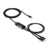 CLUB 3D CAC-1527 USB Type-C, Y įkrovimo laidas su 2x USB Type-C max. 100W, 1,83m