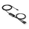 CLUB 3D CAC-1527 USB Type-C, Y įkrovimo laidas su 2x USB Type-C max. 100W, 1,83m