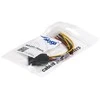 Akyga Oem Molex maitinimo laidas - 2x SATA - 15cm