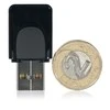 TP-LINK N300 WLAN Mini-USB adapteris, 2,4 GHz, 802.11b/g/n, QSS mygtukas, Autorun įrankis, palaiko Windows XP/Vista/7/8 ir MacOS