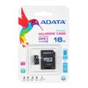 Atminties kortelė ADATA | Premier UHS-I | 16 GB | Micro SDHC | Flash atminties klasė 10 | SD adapter