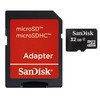 Atminties kortelė SanDisk Micro SDHC 32GB + SD adapteriai; EAN: 619659066918