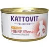 Drėgnas Kačių Maistas - KATTOVIT Feline Diet Niere/Renal Vištiena, 185g