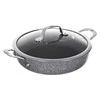 Indukcinė gili keptuvė su 2 rankenomis BALLARINI Salina Granitium 24 cm 75002-811-0