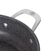 Indukcinė gili keptuvė su 2 rankenomis BALLARINI Salina Granitium 24 cm 75002-811-0