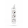 Kerg M02388 be jungiklio-3 lizdai-balta ir-pilka-3.0m-16a-h05vv-f-3x1.5mm2