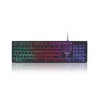 Gembird | "Rainbow" backlight multimedia klaviatūra | KB-UML-01 | Multimedia | su laidu | US | Juodas | EN | 408 g | Skaičių klaviatūra