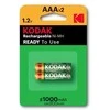 Kodak įkraunamas Ni-MH R3 1000 mAh (2 pakuotės)