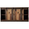 Cama Meble Baldas - Komoda GRANERO 160x80x35 Iš Natūralios Medienos 2 Durys