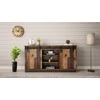 Cama Meble Baldas - Komoda GRANERO 160x80x35 Iš Natūralios Medienos 2 Durys
