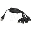 Šakotuvas USB 2.0 4 prievadų Esperanza EA-114