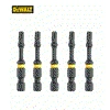 Smūginių sukimo antgalių rinkinys DeWalt DT7395T-QZ (5 vnt.)