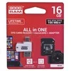 Oem 16GB 100 MB/s Micro SD atminties kortelė Goodram - OTG adapteris