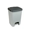 Šiukšlių dėžė CURVER Essentials, su pedalu, pilkos sp., h43 x 30 x 29 cm., 20 L