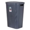 Skalbinių dėžė CURVER Infinity RECYCLED, tamsiai pilkos spalvos, h60 x 44 x 35 cm, 60 L