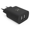 KRUX įkroviklis 2x USB 2,4 A, 12 W
