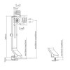MACLEAN MC-853 Maclean MC-853 Monitorius laikiklis 17 -32 8kg tinka MC-848 ir MC-849