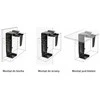 Laikiklis ART Desktop Holder For PC Casing M-01