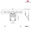 Samsung MACLEAN MC-806 Maclean MC-806 televizoriaus laikiklis QLED Q7 / Q8 / Q9 49 -65 max 50kg
