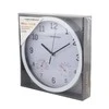Clock wall Esperanza LYON EHC016W (sidabrinis color, baltos spalvos)