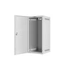 LANBERG Rack spintelė 10 colių sieninis laikiklis 12U 280x310 pilkas su metalinėmis durelėmis buto paketas
