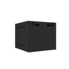 LANBERG Rack spintelė 10 colių sieninis laikiklis 6U 280x310 juodas su metalinėmis durelėmis butas paketas