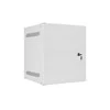 LANBERG Rack spintelė 10 colių sieninis laikiklis 6U 280x310 pilkas su metalinėmis durelėmis buto paketas