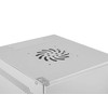 LANBERG Rack spintelė 10 colių sieninis laikiklis 6U 280x310 pilkas su metalinėmis durelėmis buto paketas