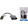 LANBERG AD-0002-BK adapter Displayport 1.1->VGA cable juodas
