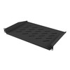 Serverių lentyna LANBERG AK-1008-B Lanberg fixed shelf 19, 1U/483x315mm, max load capacity iki 20kg juodas