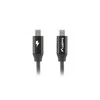 LANBERG USB-C M/M 2.0 laidas 0.5m Quick Charge 4.0 juodas