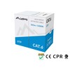LANBERG LCF6-11CU-0305-S Lanberg FTP vijos kabelis CU, kat. 6, 305m, pilka