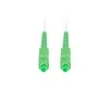 LANBERG šviesolaidinis patchcord SM SC/APC-SC/APC simplex 25m LSZH g657a2 3.0mm baltas
