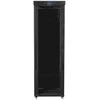 LANBERG Laisvai pastatomas stelažas 19 colių spintelė 47U 800x1200 stiklinės durys LCD plokščias paketas juodas