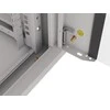 LANBERG 19 colių sieninis stovas 4U/570x600 išmontuojamas greitai surenkamas flat pack pilkas