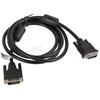 LANBERG CA-DVID-10CC-0018-BK Lanberg cable DVI-D(M)(24+1)->DVI-D(M)(24+1) 1.8m