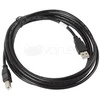 LANBERG CA-USBA-10CC-0030-BK cable USB 2.0 AM-BM 3m juodas