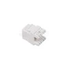 LANBERG KSU6-1000 Keystone modulis RJ45->LSA 180deg UTP Cat.6