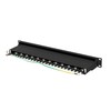 LANBERG patch panel 24 port 1U cat.7 FTP juodas